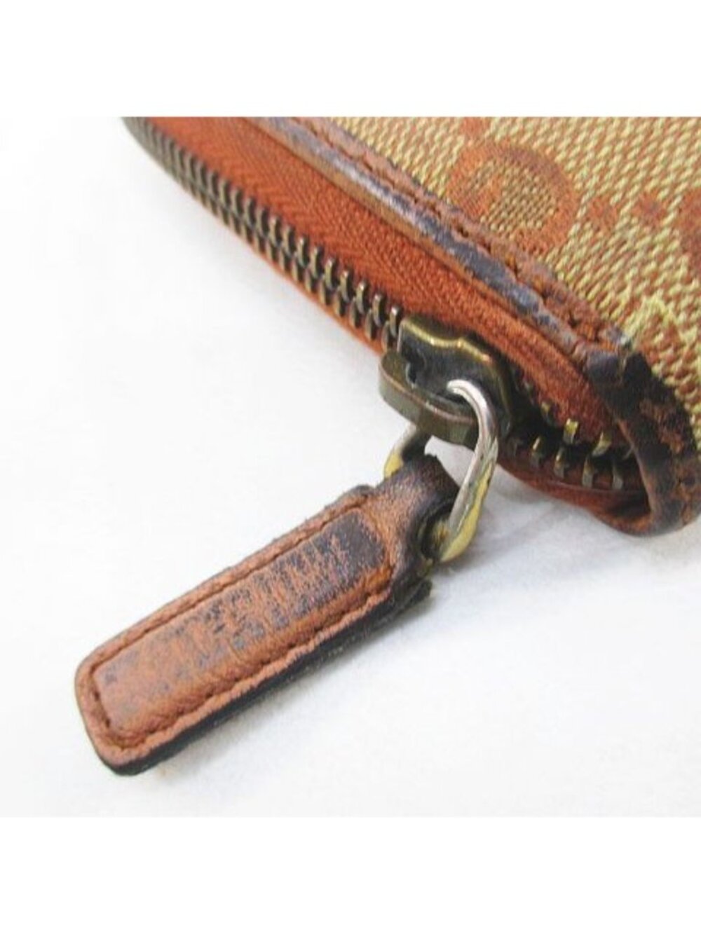 Gucci New York Yankees Zip Around Wallet Brown Canvas - Picture 6 of 9